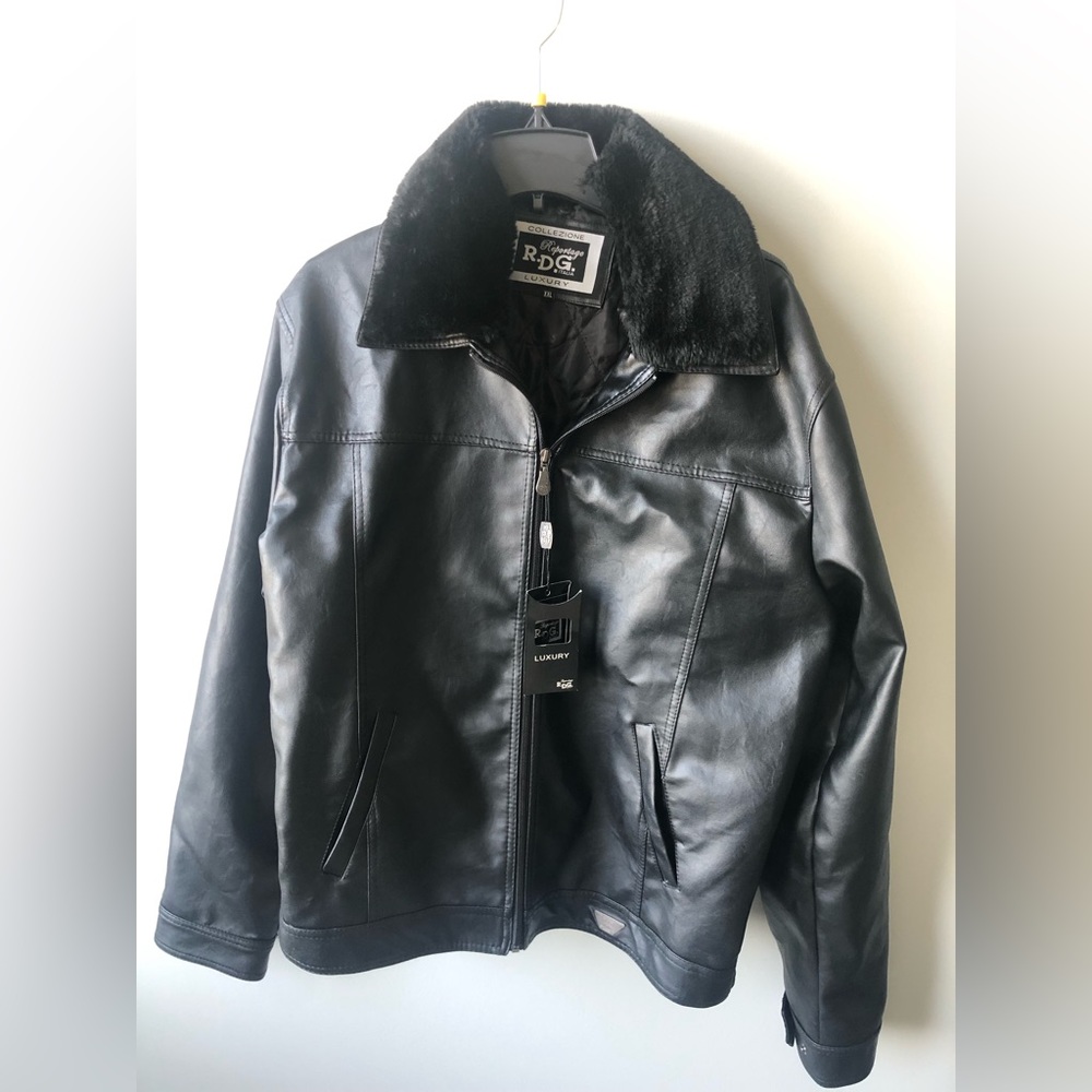 Collezione Reportage R.D.G Luxury Men's Leather Jacket XXL